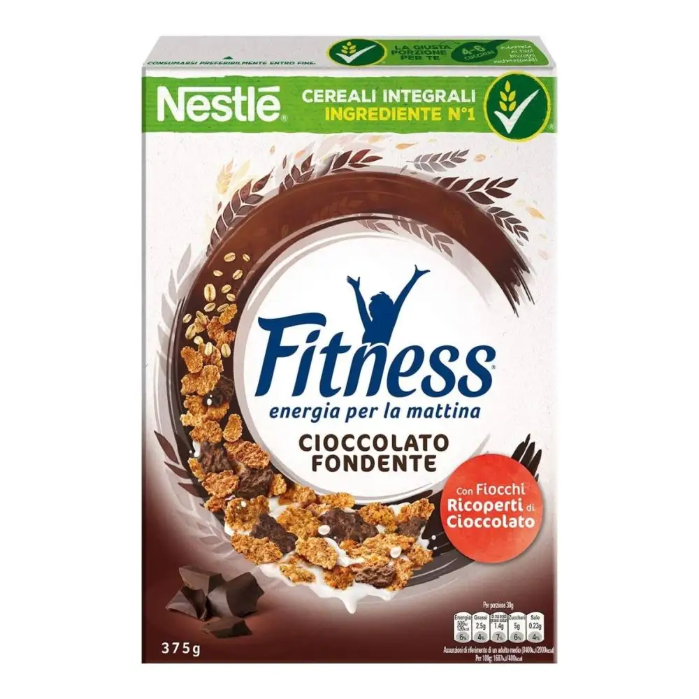 Nestlé Fitness Cereali cioccolato fondente gr. 375 Spesa online da Palermo  verso tutta Italia