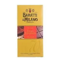 Baratti e Milano 70% extra dark chocolate bar 75g
