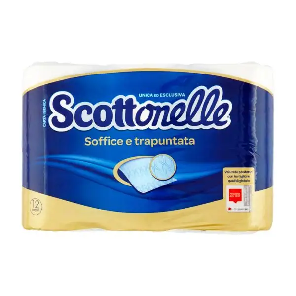 Scottonelle Carta igienica x 12 Spesa online da Palermo verso tutta Italia