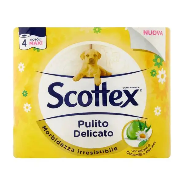Scottex Carta igienica maxi x 4 Spesa online da Palermo verso tutta Italia