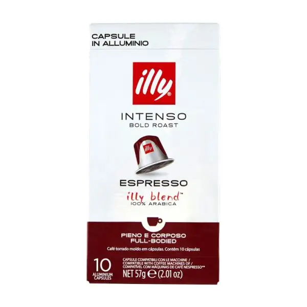 Illy Capsule compatibili Nespresso gusto intenso x 10 Spesa online da  Palermo verso tutta Italia
