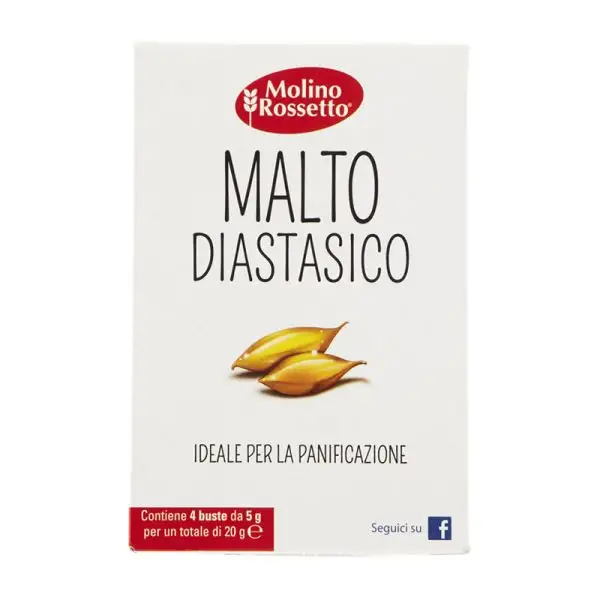 Molino Rossetto Malto diastasico gr. 5 x 4 Spesa online da Palermo verso  tutta Italia