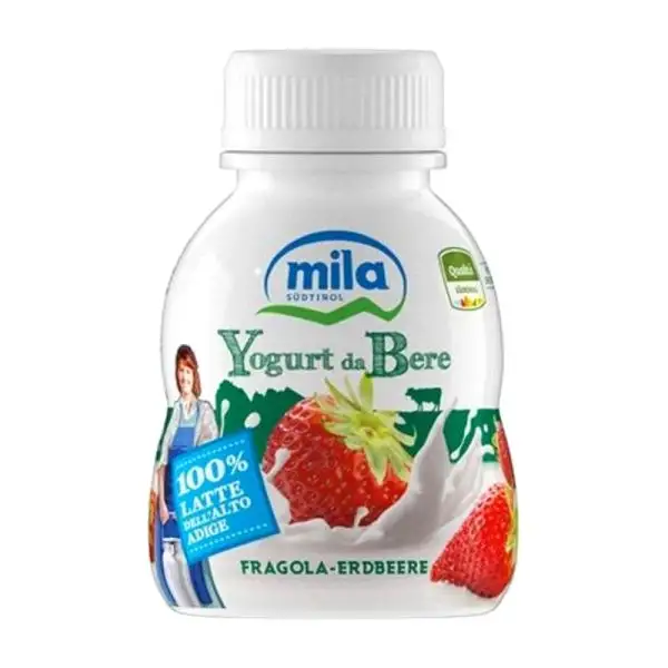Yogurt da bere senza lattosio Fragola - scopri di più