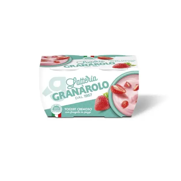 Granarolo Yogurt AQ fragola gr. 125 x 2 Spesa online da Palermo