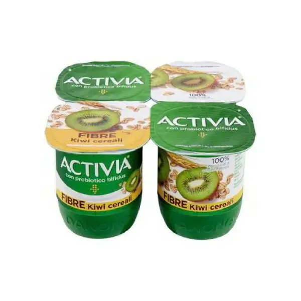 Danone Activia Yogurt Kiwi ai cereali e frutta gr. 125x4 Spesa online da  Palermo verso tutta Italia