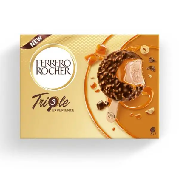 Ferrero Rocher Triple Experience Caramel gr. 138 Spesa online da Palermo  verso tutta Italia
