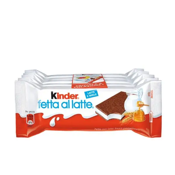Shop Grocery Online Ferrero Kinder Fetta al Latte 5-pack 140g