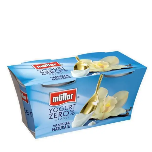 Müller Yogurt 0% Vaniglia gr. 125 x 2 Spesa online da Palermo verso tutta  Italia