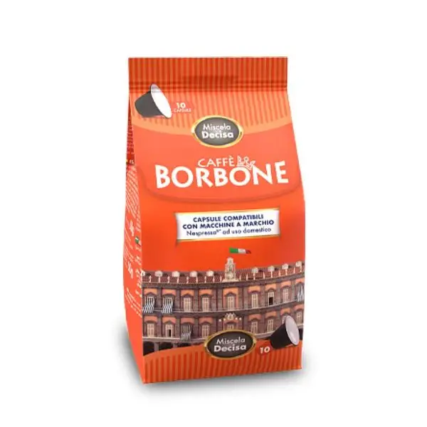 Borbone Caffè miscela decisa 10 capsule compatibili Nespresso Spesa online  da Palermo verso tutta Italia