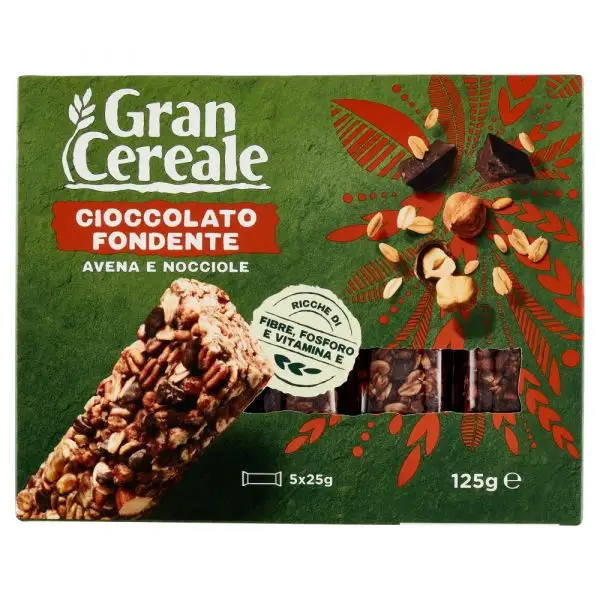 Mulino Bianco Barrette cereali cioccolato fondente 125g Spesa online da  Palermo verso tutta Italia