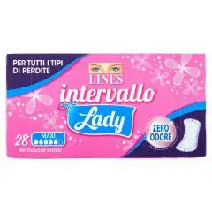 Lines Intervallo lady maxi salvaslip x 28