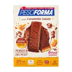 Pesoforma Barrette al caramello salato gr. 372