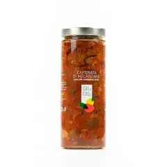 giù giù caponata melanzane sicilia siciliano gr. 950 prezzemolo e vitale