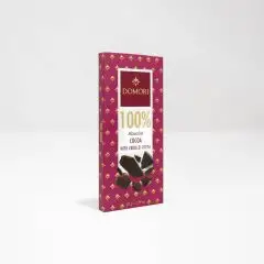 Domori Tavoletta di cioccolato fondente a di Cacao Criollo 100% gr. 65