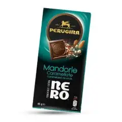 Perugina Tavoletta Nero Fondente con mandorle gr.85
