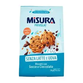Misura Privolat chocolate chips biscuits 290g