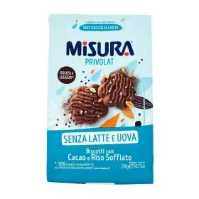 Misura Privolat cocoa biscuits lactose-free 290g
