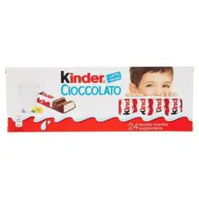 Ferrero Kinder Cioccolato 24 barrette gr.300