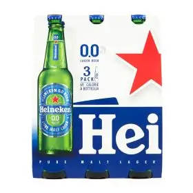 Heineken Birra zero cl. 33 x 3