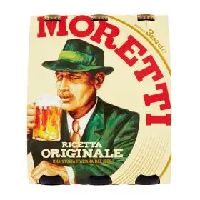 Moretti Birra cl. 33 x 3