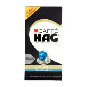 Hag Espresso decaffeinato classico in capsule x 10