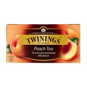 Twinings Tè nero all'arancia e pesca 25 filtri