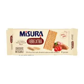 Misura Fibrextra whole grain crackers 385g