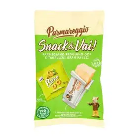 Parmareggio Snack&Vai Parmigiano Reggiano DOP e tarallini Gran Pavesi gr. 37