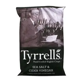 Tyrrells Chips sea salt and cider vinegar gr.150