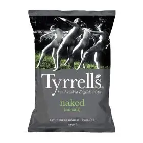 Tyrrells Chips naked no salt gr.150