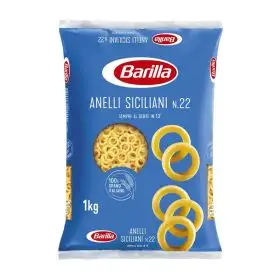 Barilla Classici Anelli siciliani n. 22 kg. 1