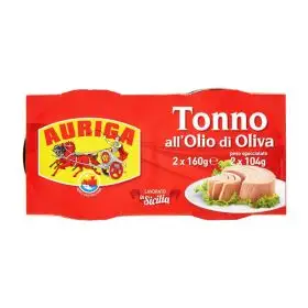 Auriga Tuna in olive oil 2 x 160g