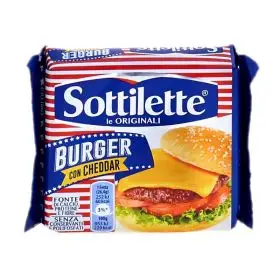 Sottilette Burger cheddar gr.185