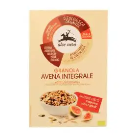 Alce Nero Organic granola with figs and poppy pumpkin and sunflower seeds 300g