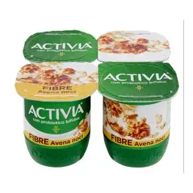 Danone Activia yogurt avena e noci ai cereali e frutta gr. 125 x 4