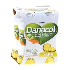 Danone Danacol yogurt ananas ml. 100 x 4