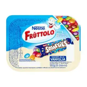 Nestlé Fruttolo Yogurt e Smarties alla vaniglia gr.120