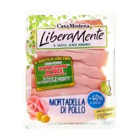 CasaModena Liberamente Mortadella di pollo gr. 110