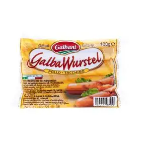 Galbani Wurstel pollo e tacchino gr. 100