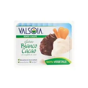 Valsoia Gelato vegetale bianco cacao  gr. 500