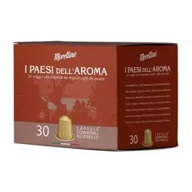 Morettino  Paesi aroma 30 capsule compatibili Nespresso