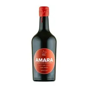 Amaro Amara Red orange of Sicily IGP liqueur 25 cl