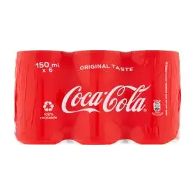 Coca cola Mini lattina cl. 15 x 6