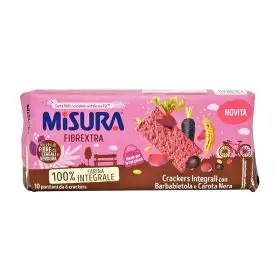 Misura Wholemeal Fibrextra crackers with beetroot and black carrot gr. 385