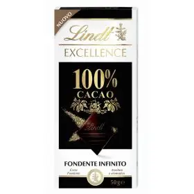 Lindt Excellence cioccolato 100 % gr. 50
