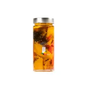 Giù Giù Peperoni in olio d'oliva ml.314 prezzemolo e vitale