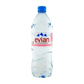 Evian  Acqua naturale pet lt. 1