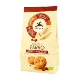 Alce Nero Organic Spelled shortbread biscuits with chocolate chips 300g