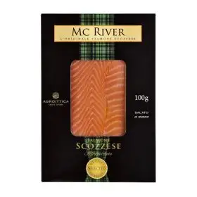 Agroittica Salmone affumicato scozzese Mc River gr.100