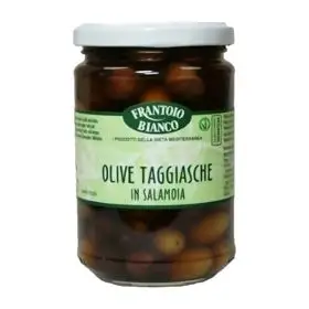 Frantoio Bianco Taggiasca olives in brine 190g